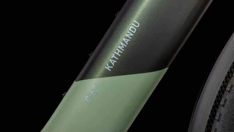 Cube Kathmandu Hybrid C:62 SLT 400X Hybrid Bike in Green-4